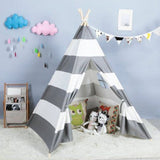 Teepee Tent for Children with Carry Case Indoor & Outdoor Playing - 1pc