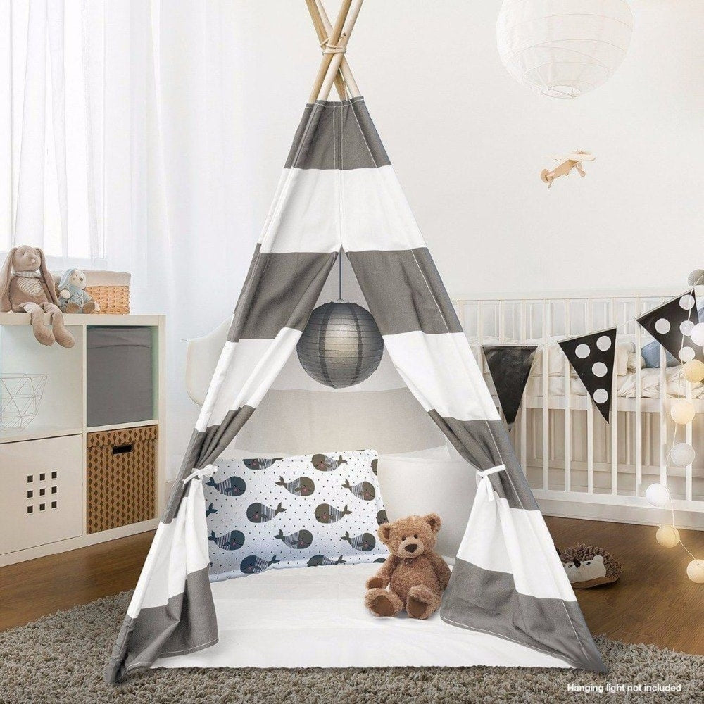 Teepee Tent for Children with Carry Case Indoor & Outdoor Playing - 1pc