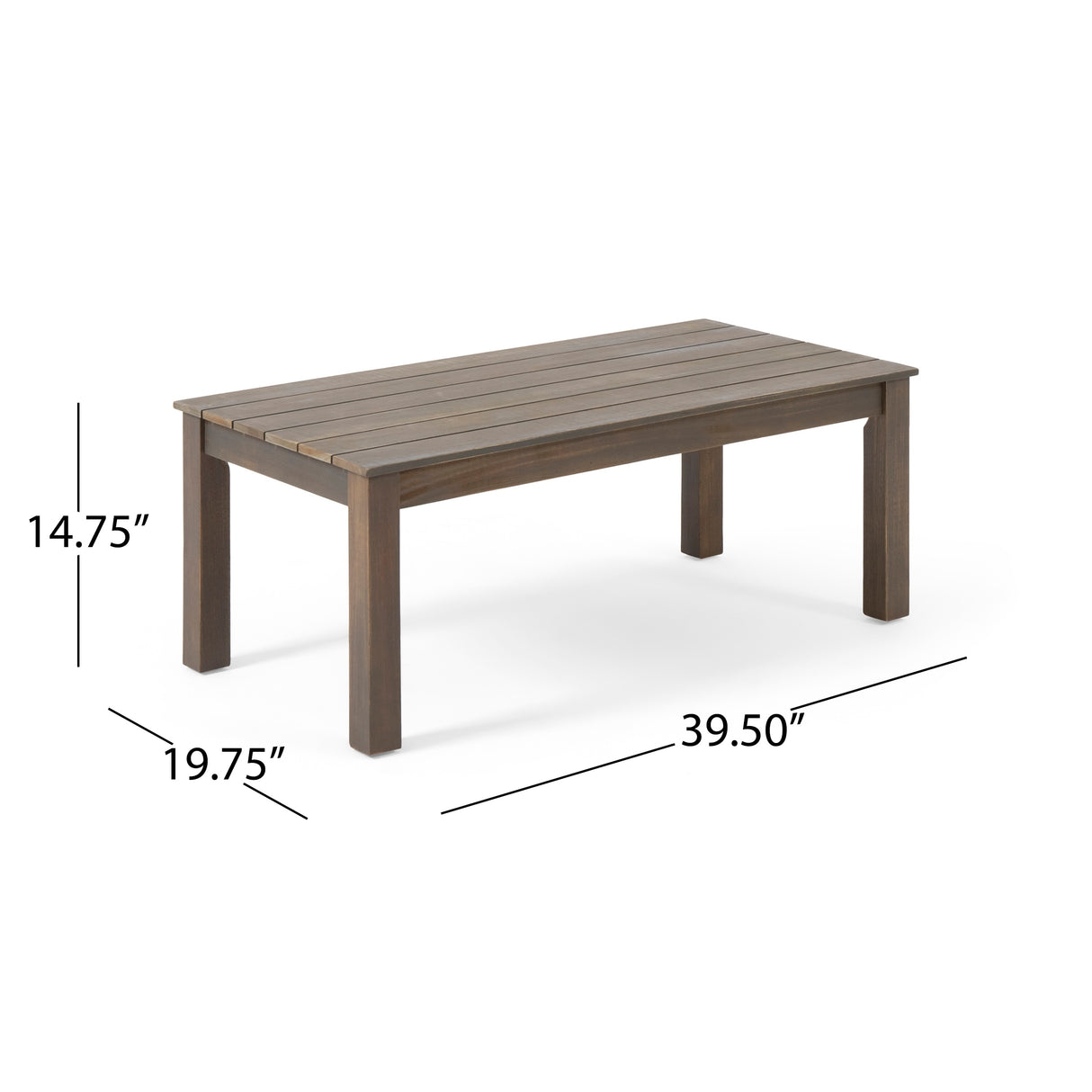 Temecula Acacia Wood Outdoor Loveseat and Coffee Table Set with Cushions by Christopher Knight Home