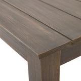 Temecula Acacia Wood Outdoor Loveseat and Coffee Table Set with Cushions by Christopher Knight Home