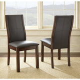 Tempe Faux Leather Dining Chairs by Greyson Living (Set of 2)