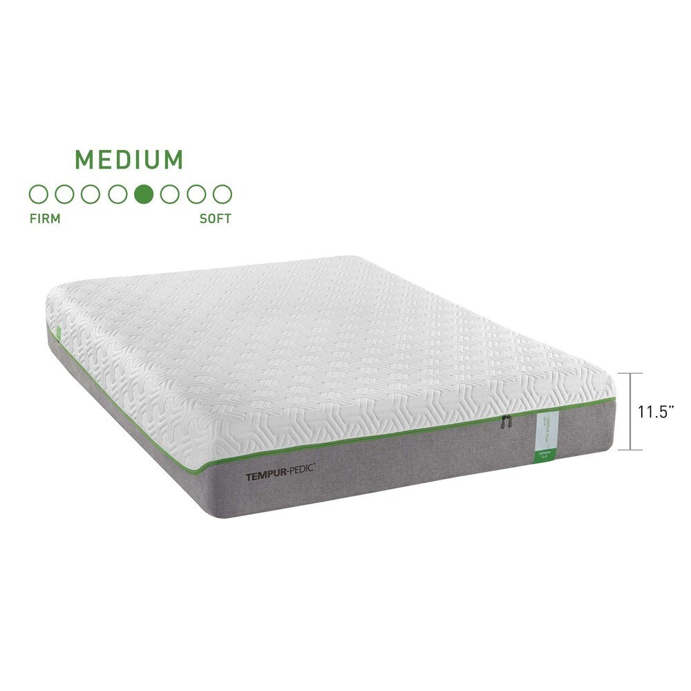 Tempur-Pedic TEMPUR-Flex Supreme 11.5-inch Full-size Ergo Premier Adjustable Mattress Set