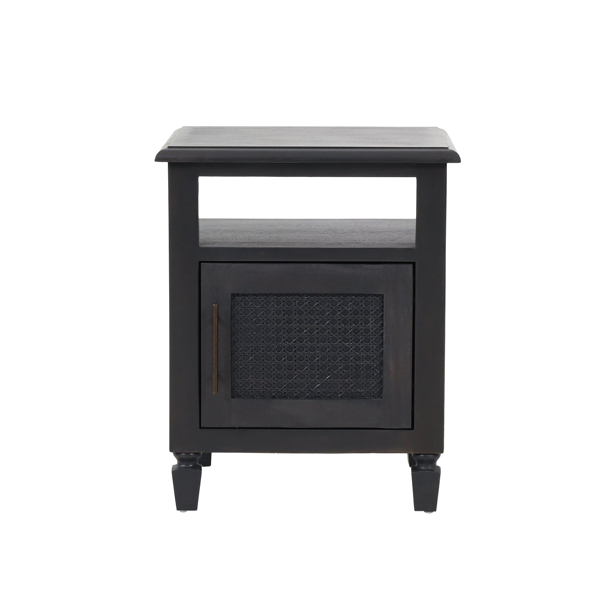 Tengren Acacia Wood and Cane Nightstand by Christopher Knight Home