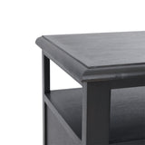 Tengren Acacia Wood and Cane Nightstand by Christopher Knight Home