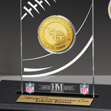 Tennessee Titans Gold Coin with Acrylic Display