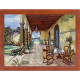 Terrazzo Hiacia Del Mar-KARSTE72513 Print 20.25"x27.75" by Karen Stene