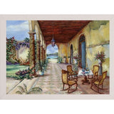 Terrazzo Hiacia Del Mar-KARSTE72513 Print 20.25"x27.75" by Karen Stene