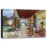 Terrazzo Hiacia Del Mar-KARSTE72513 Print 20.25"x27.75" by Karen Stene