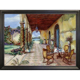 Terrazzo Hiacia Del Mar-KARSTE72513 Print 20.25"x27.75" by Karen Stene