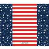 Tervis Americana Stars and Stripes Triple Walled Insulated Travel Tumbler, Stainless Steel - 24oz Wide Mouth Bottle