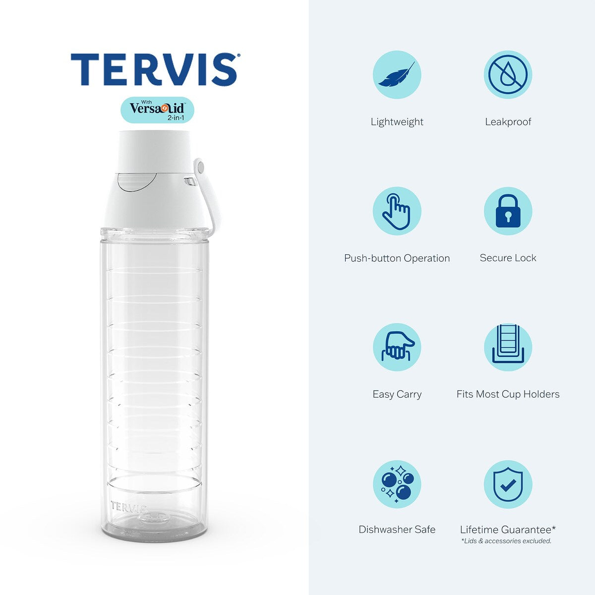 Tervis Harry Potter Campus View Made in USA Double Walled Insulated Travel Tumbler, Classic - 24oz Venture Lite Water Bottle