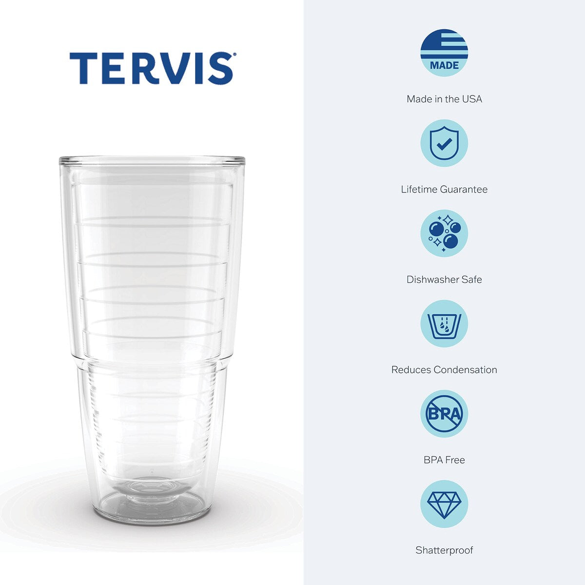 Tervis Marvel Deadpool Shhh No One Cares Made in USA Double Walled Insulated Travel Tumbler, Classic