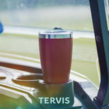 Tervis Traveler Golf Course Map Triple Walled Insulated Travel Tumbler, Stainless Steel