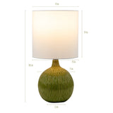 Tess Textured Ceramic Lamp
