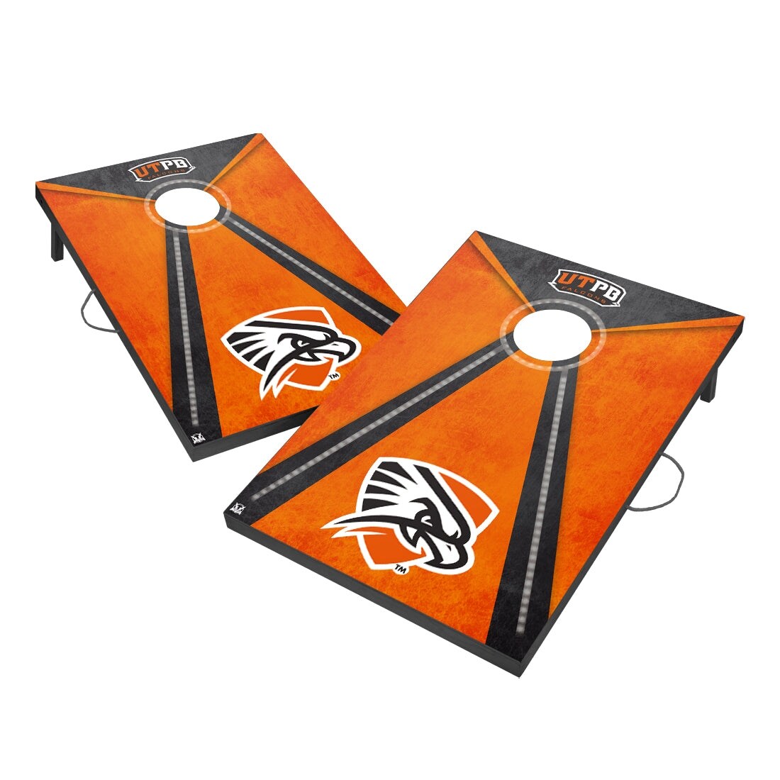 Texas Permian Basin Falcons LED 2x3 Cornhole Set