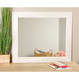 Texture Framed Wall Mirror