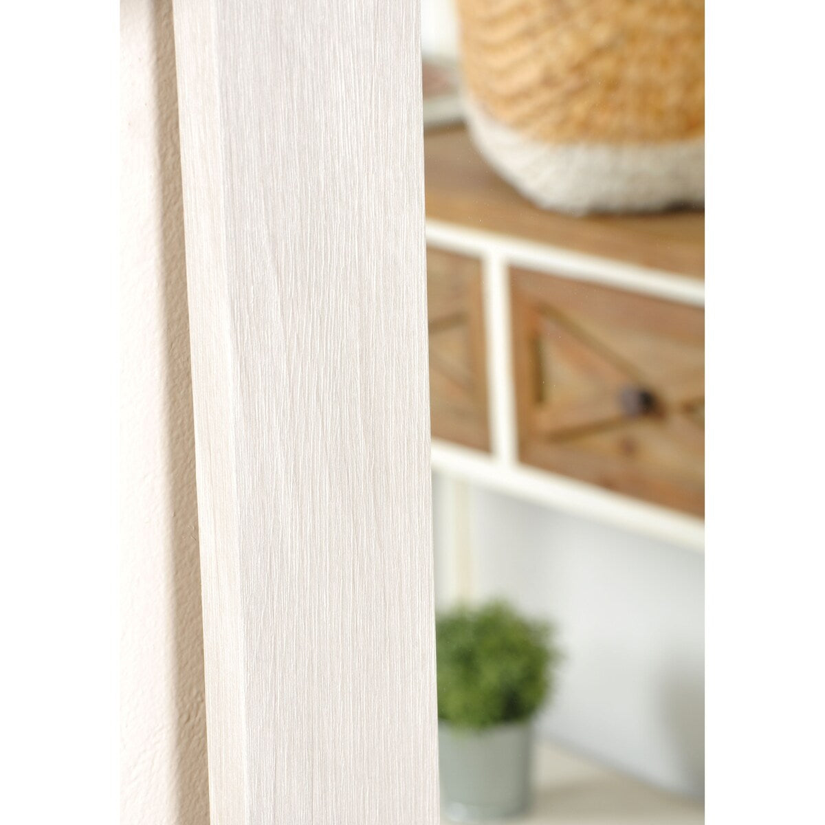 Texture Framed Wall Mirror