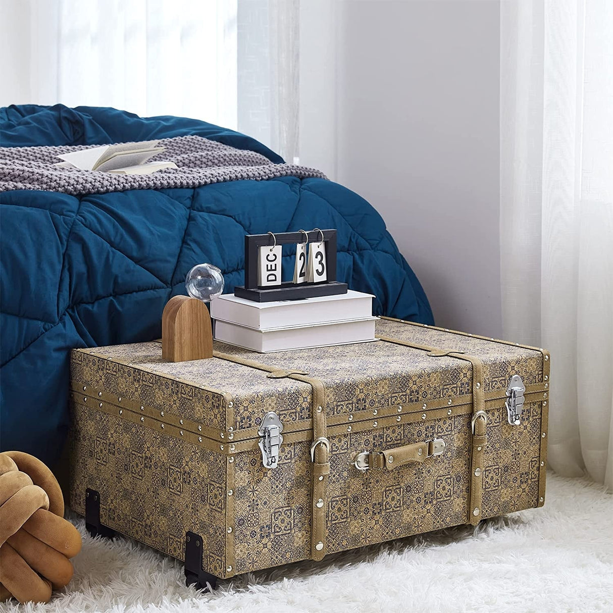 Texture® Brand Trunk - Mosaic by DormCo - 29"L x 20"W x 14"H