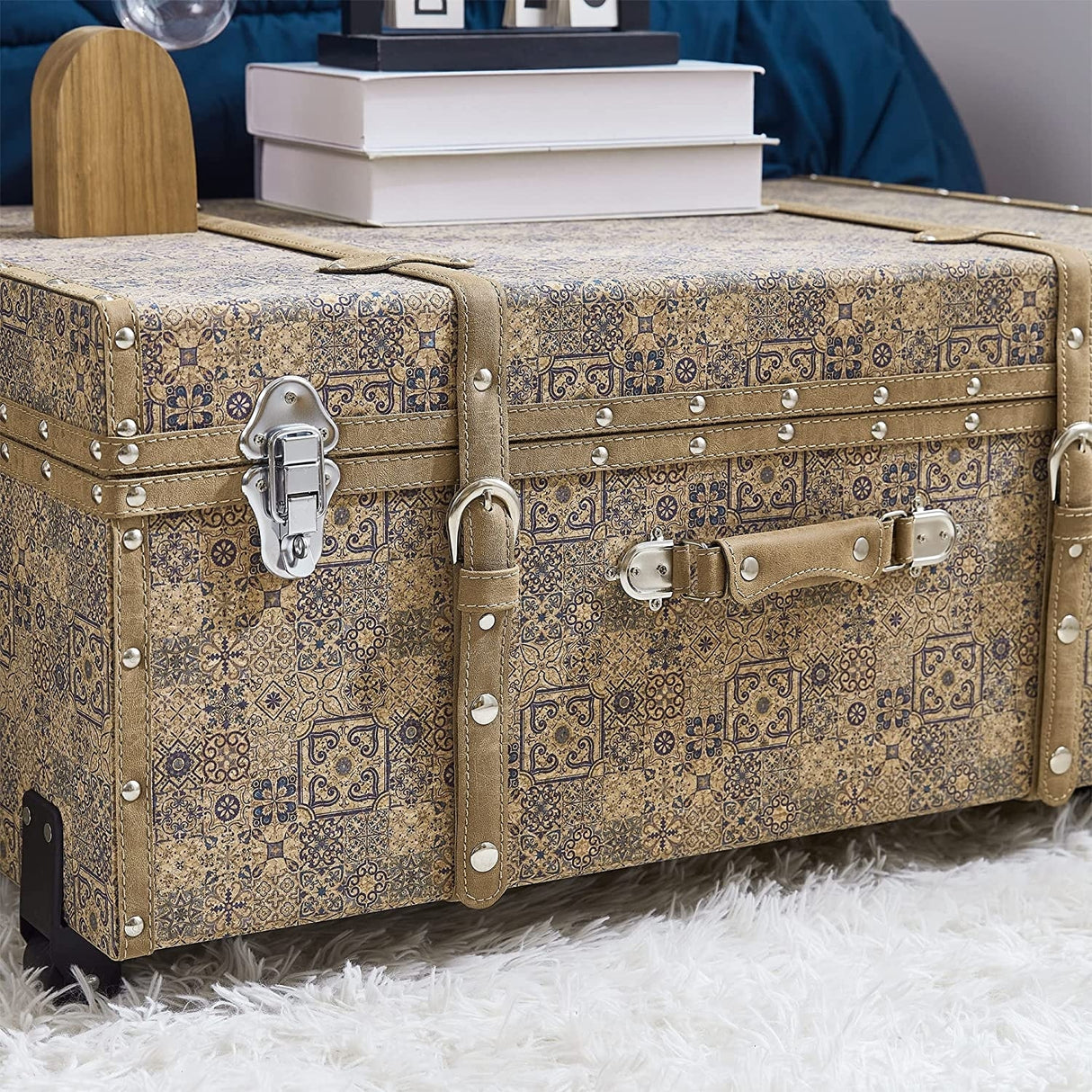 Texture® Brand Trunk - Mosaic by DormCo - 29"L x 20"W x 14"H