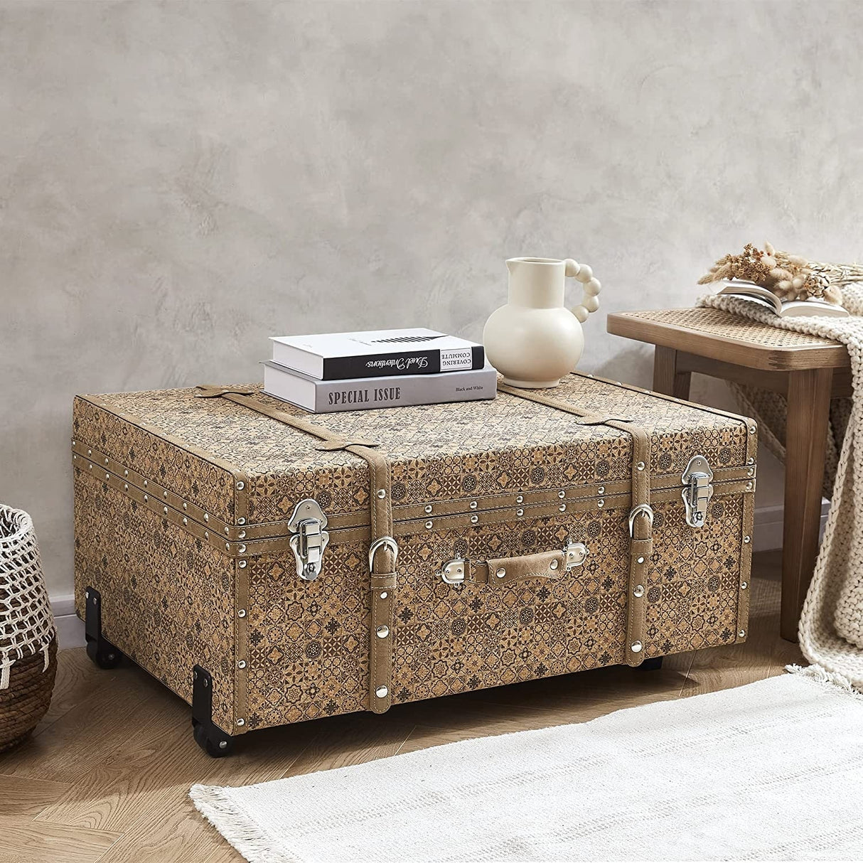 Texture® Brand Trunk - Mosaic by DormCo - 29"L x 20"W x 14"H