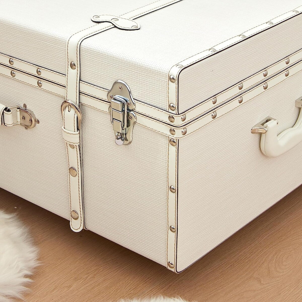 Texture® Brand Trunk - White Weave by DormCo