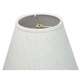Textured Oatmeal Linen 1 Light Swag Plug-In Pendant Hanging Lamp