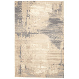 Textured Soft Polypropylene Abstract Rug