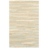 Vista Home Isabel Textured Stripes Handcrafted Wool Area Rug