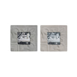 Textured & Embossed Square Metal Photo Frame