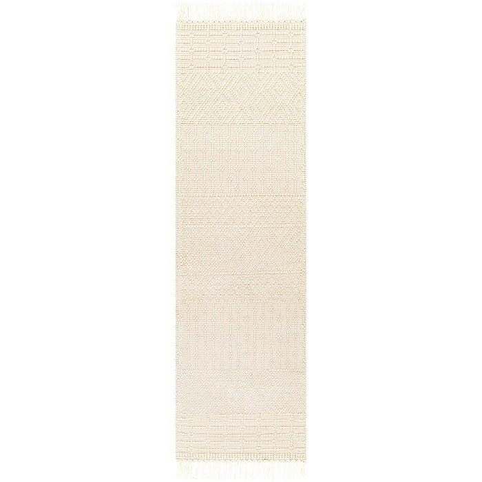Thackery Handmade Farmhouse Stripe Wool Area Rug