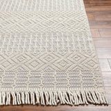 Thackery Handmade Farmhouse Stripe Wool Area Rug