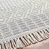 Thackery Handmade Farmhouse Stripe Wool Area Rug