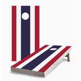 Thai Flag Corn Hole Board Set with Hole Lights