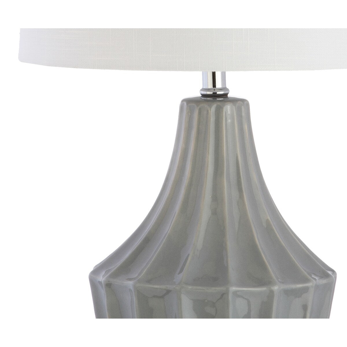 Thatcher 24.5" Ceramic LED Table Lamp, Navy by JONATHAN Y