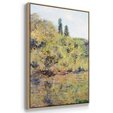 The Arm of the Seine at Jeufosse, Afternoon, 1884 - Multi Piece Framed Canvas