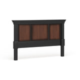 The Aspen Collection Rustic Cherry & Black King/California King Headboard by Home Styles