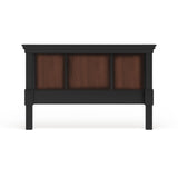 The Aspen Collection Rustic Cherry & Black King/California King Headboard by Home Styles