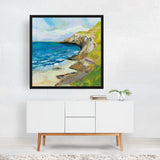 The Bluffs Painting Beach Coastal Landscape Nature Art Print/Poster