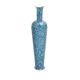 The Bright Metal Mosaic Turquoise Vase