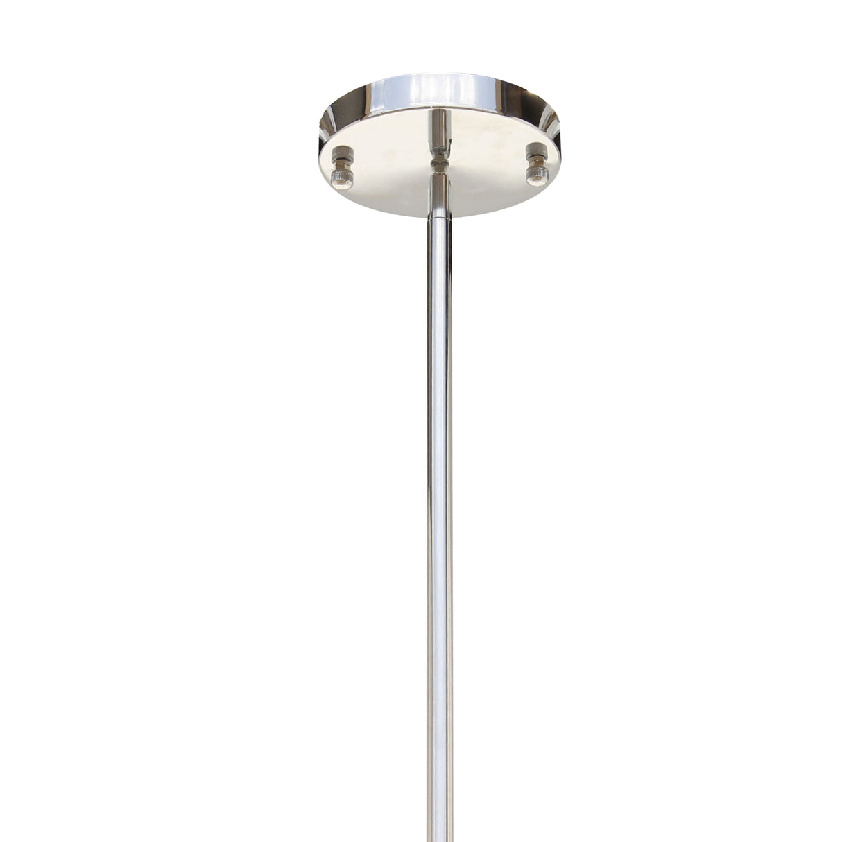 The Broadway Linear Frosted Glass Globe Rectangular Chandelier