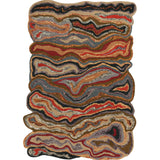 The Curated Nomad Alvarado Hand-tufted Novelty Wool Geode Area Rug - 3'3" x 5'3"