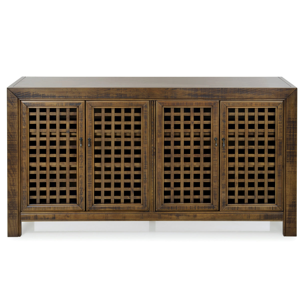 Steve Silver Raissa 70-inch Hand-rubbed Distressed Accent Cabinet