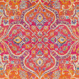 Livabliss Roanoke Vintage Persian Medallion Pink/Multi Area Rug - 2' x 3'/Surplus