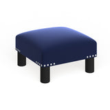 The Curated Nomad Stardust Square Accent Ottoman
