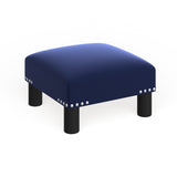 The Curated Nomad Stardust Square Accent Ottoman