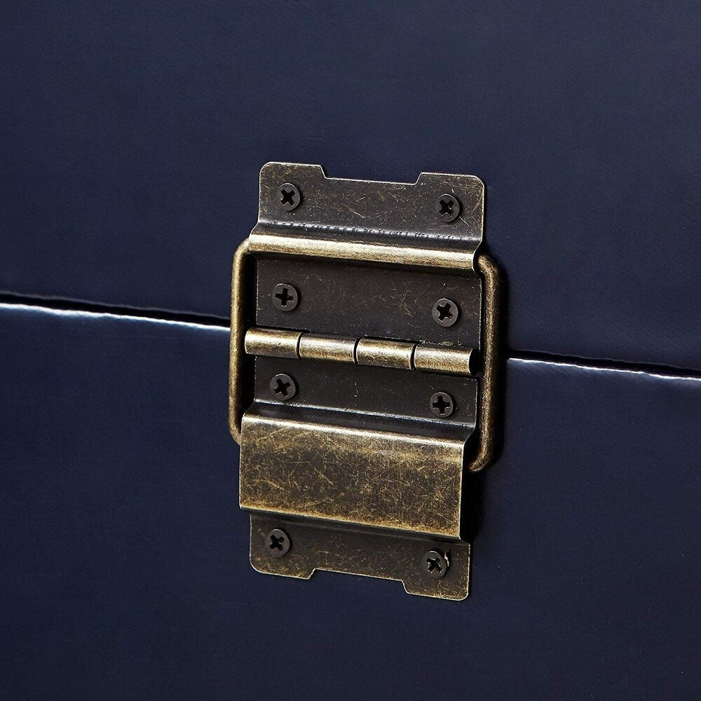 The Designer Wheeled Trunk - Midnight Navy