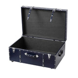 The Designer Wheeled Trunk - Midnight Navy