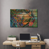 The Dreams About Chagall. Herald Of Dawn Print On Wood by Elena Kotliarker - Multi-Color