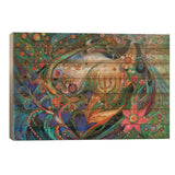 The Dreams About Chagall. Herald Of Dawn Print On Wood by Elena Kotliarker - Multi-Color
