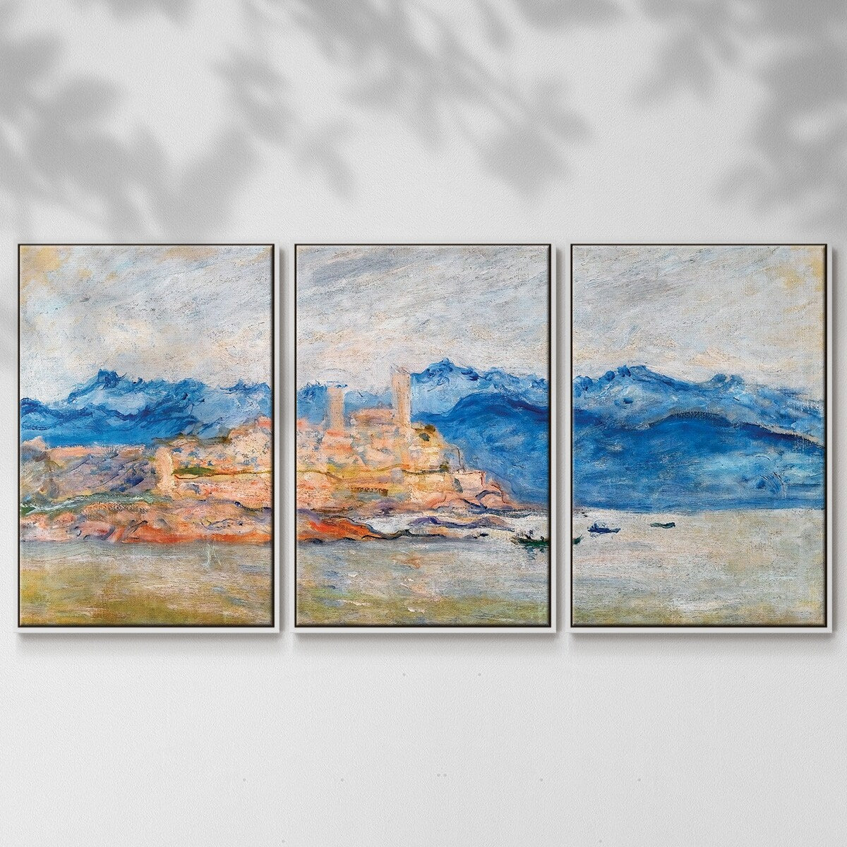 The Fort of Antibes, 1888 - Multi Piece Framed Canvas